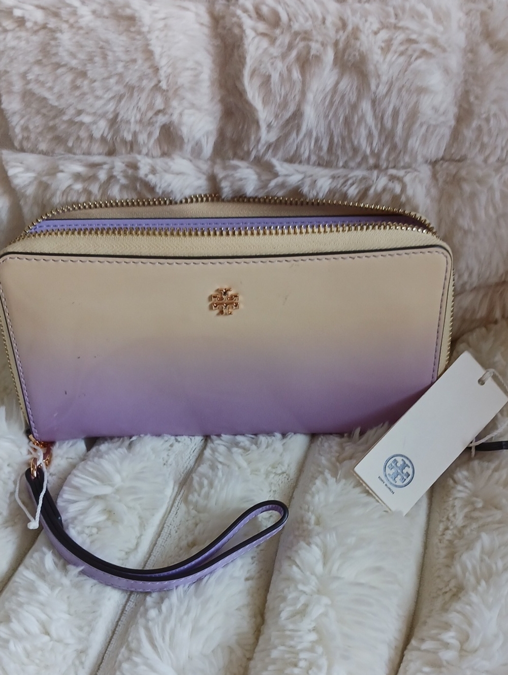 Tory Burch Emerson Dip Dye Wristlet